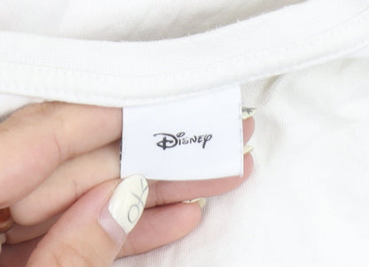 Womens UK Size 26 Disney White  T-Shirt