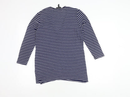 Womens UK Size 14 Baukjen Blue Tunic T-Shirt