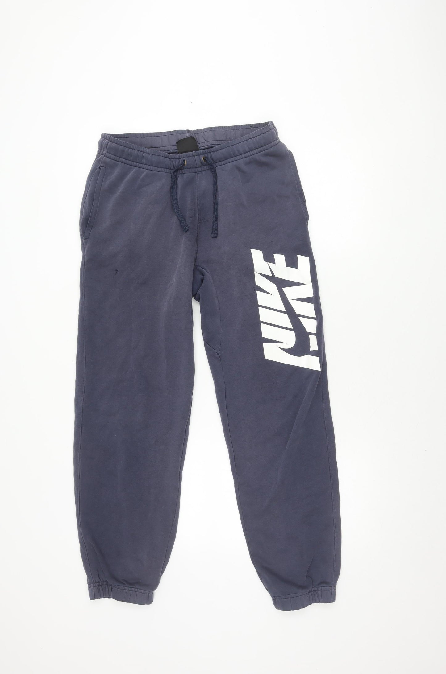 Nike Men's Blue Jogger Trousers, Size M, Elastic Waist