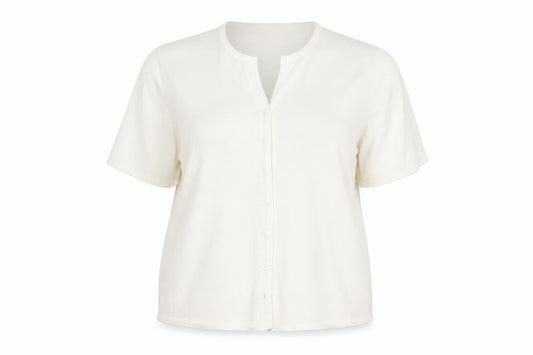Womens UK Size 20 Ann Harvey White  Button-Up