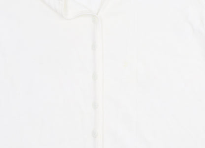 Womens UK Size 20 Ann Harvey White  Button-Up