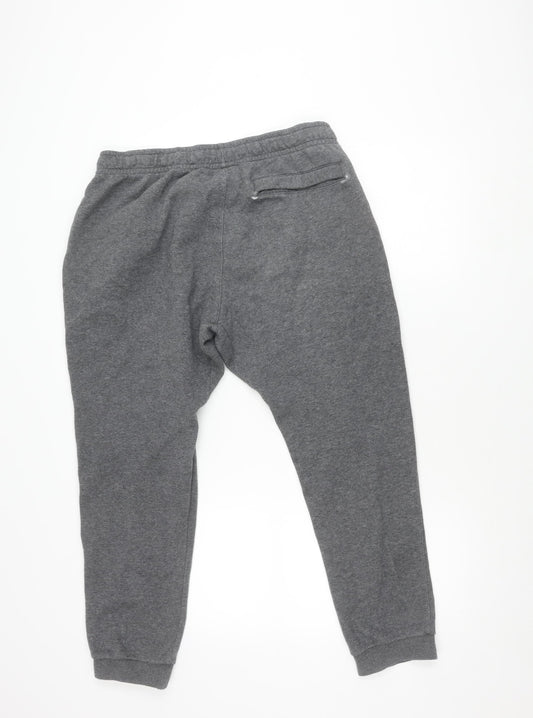Nike Men's Grey Jogger Trousers Size L
