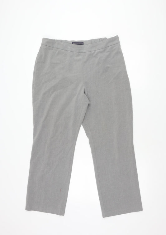Womens UK Size 14 Marks and Spencer   Grey Trousers