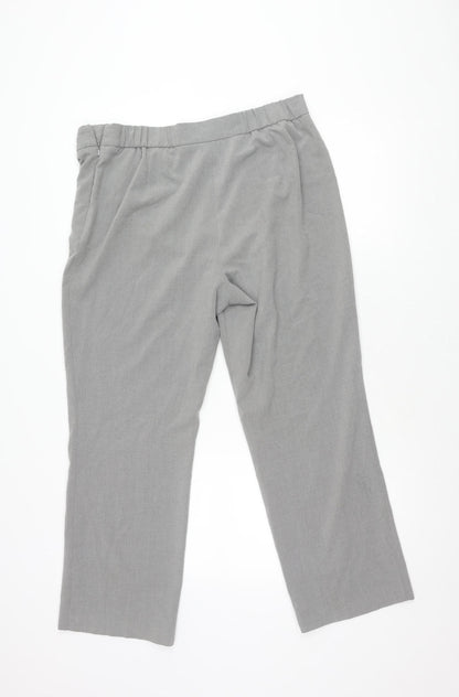Womens UK Size 14 Marks and Spencer   Grey Trousers