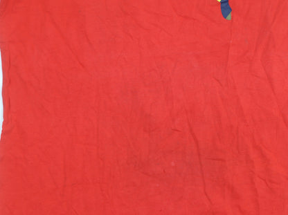 Puma Men's Red Sports T-Shirt L