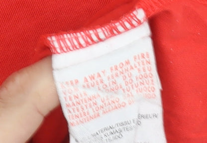 Puma Men's Red Sports T-Shirt L