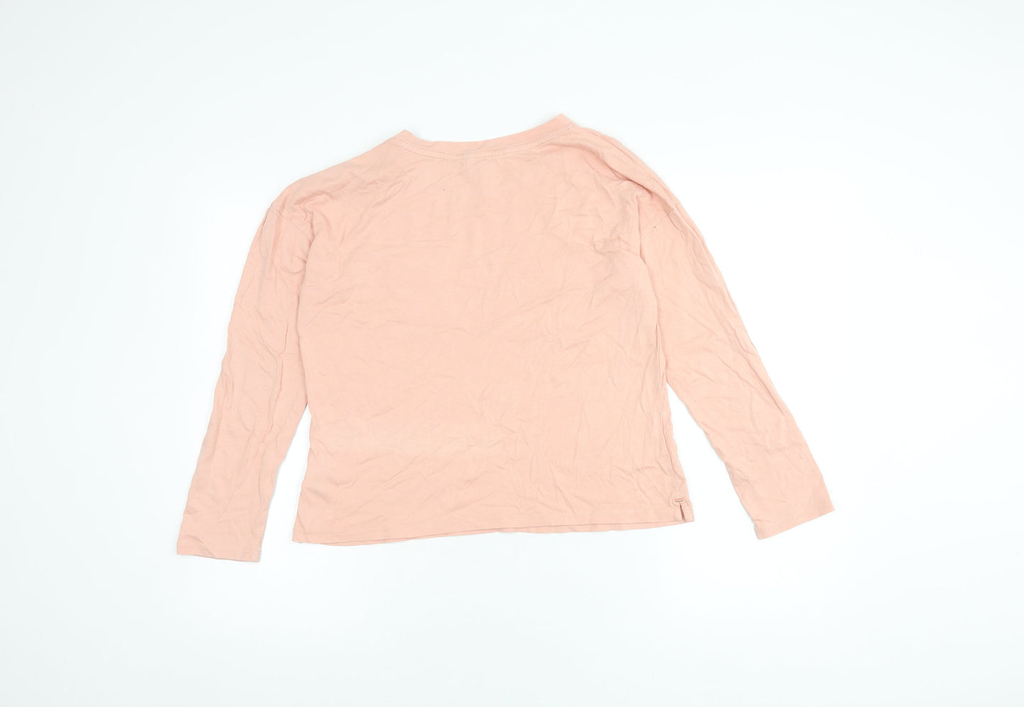 Womens UK Size 12 White Stuff Pink Basic T-Shirt