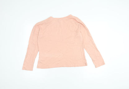 Womens UK Size 12 White Stuff Pink Basic T-Shirt