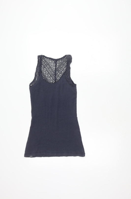 Womens UK Size 8 FatFace Blue  Tank