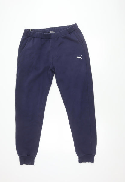 Puma Men's Blue Jogger Trousers L - Activewear
