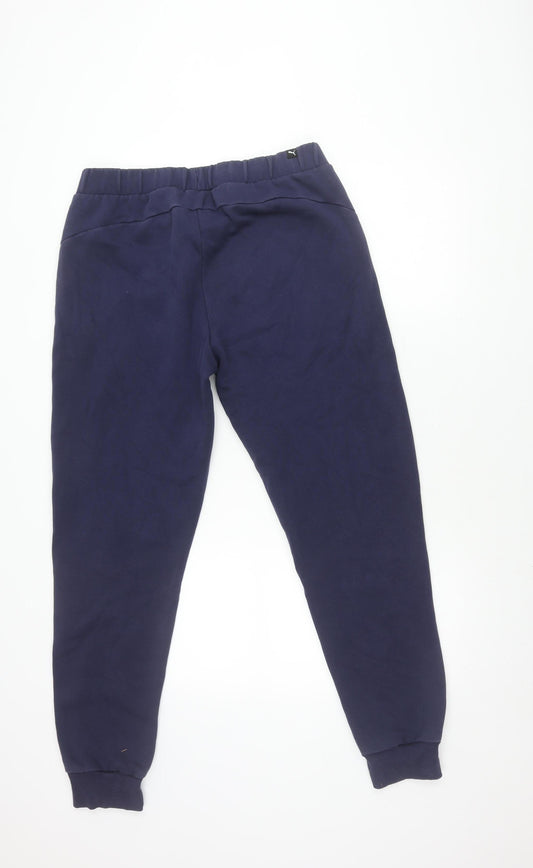 Puma Men's Blue Jogger Trousers L - Activewear