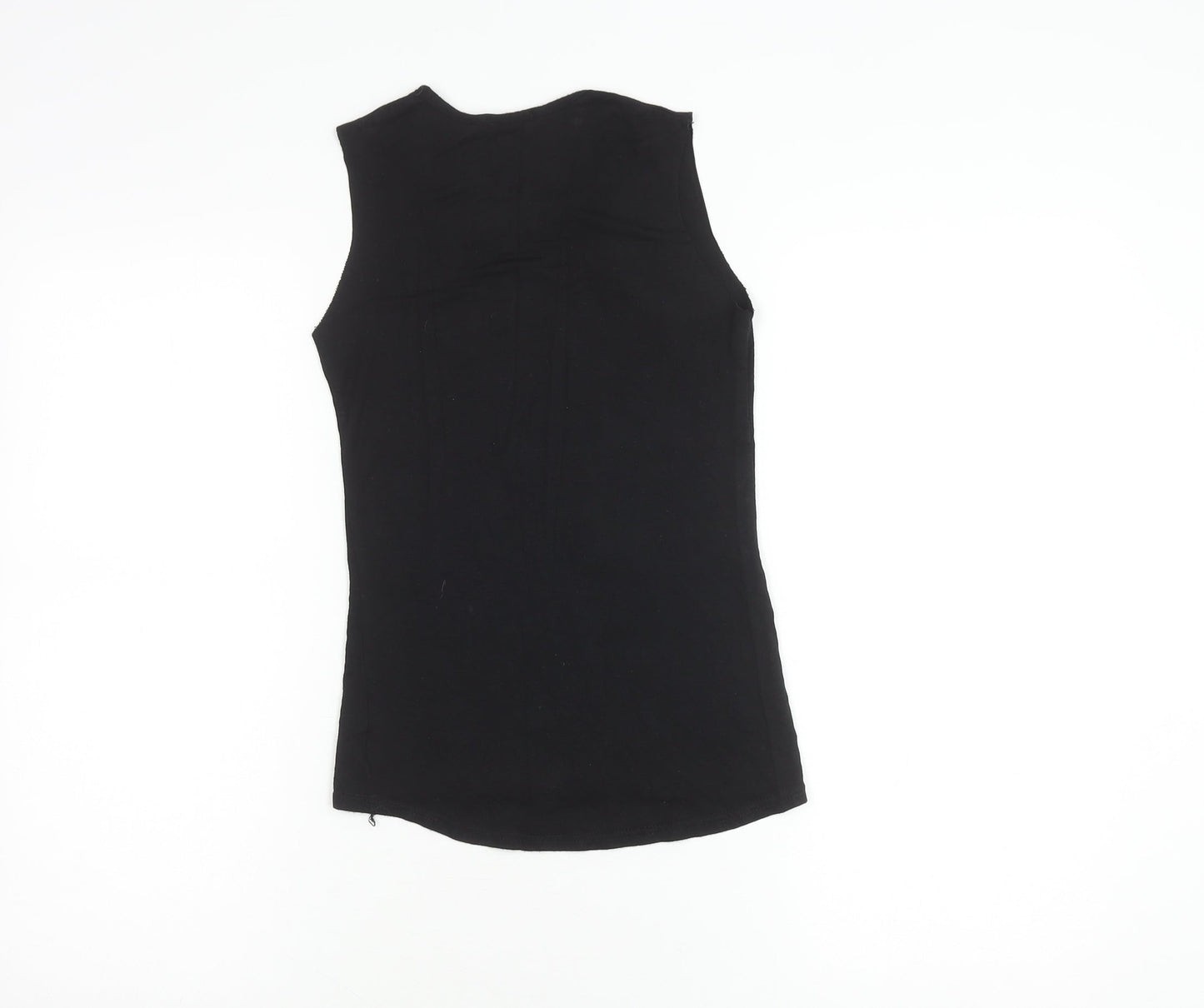 Blossom London Teens Black Tank UK Size 10 Casual Summer