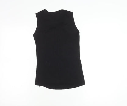 Blossom London Teens Black Tank UK Size 10 Casual Summer
