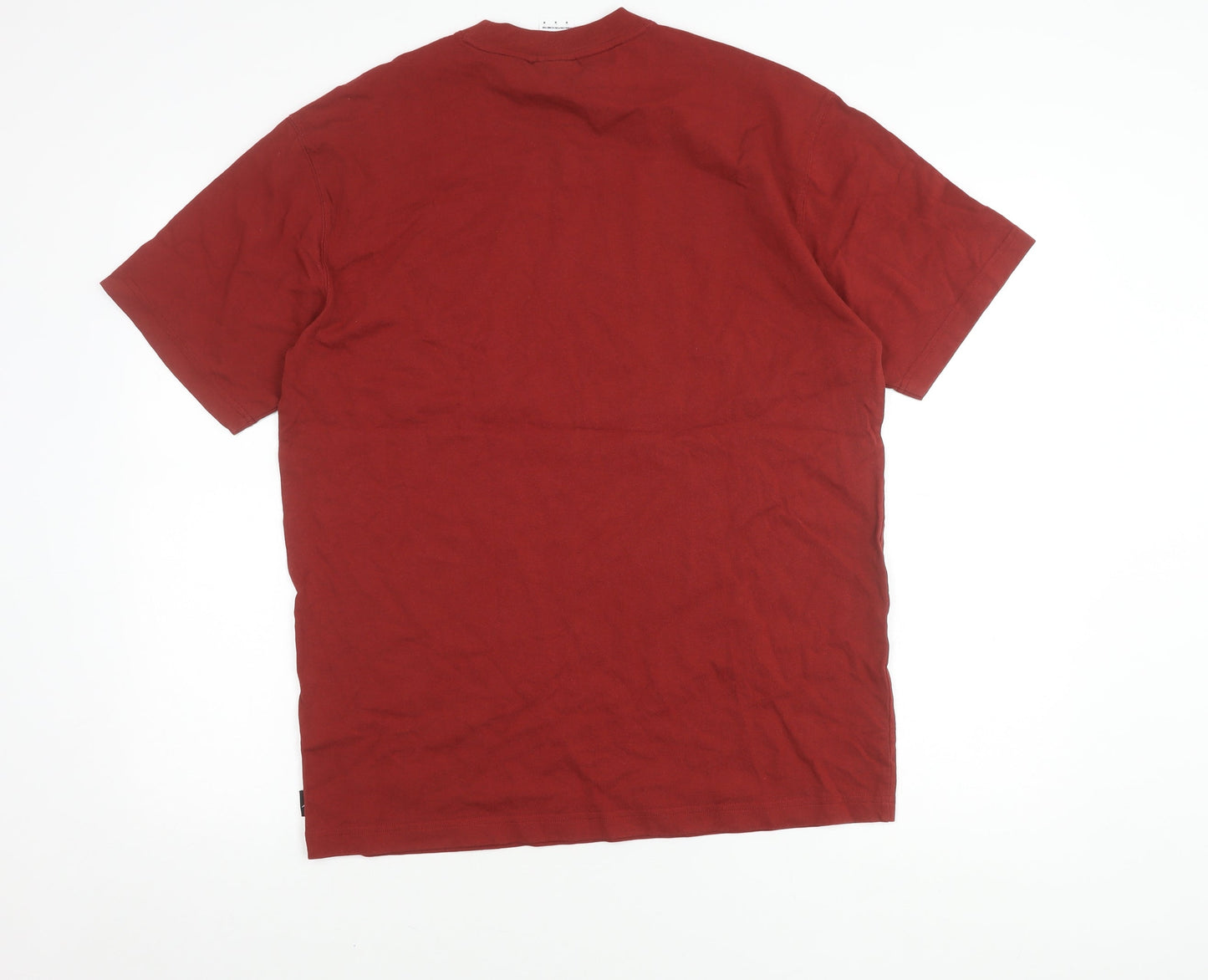 Puma Men's Red Graphic Print M T-Shirt