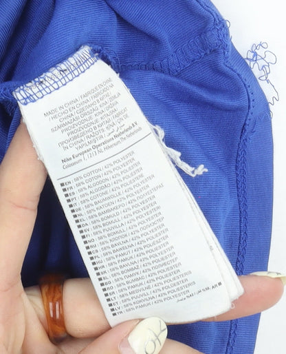 Nike Men's Blue Short Sleeve Athletic T-Shirt M