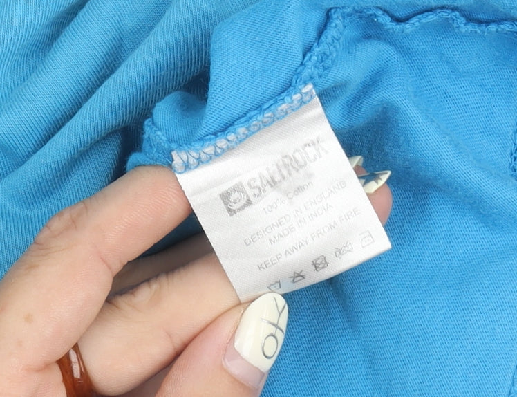 Saltrock Men's Blue Medium Crew Neck T-Shirt