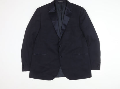 Marks and Spencer Men's Blue XL Blazer Jacket