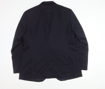 Marks and Spencer Men's Blue XL Blazer Jacket