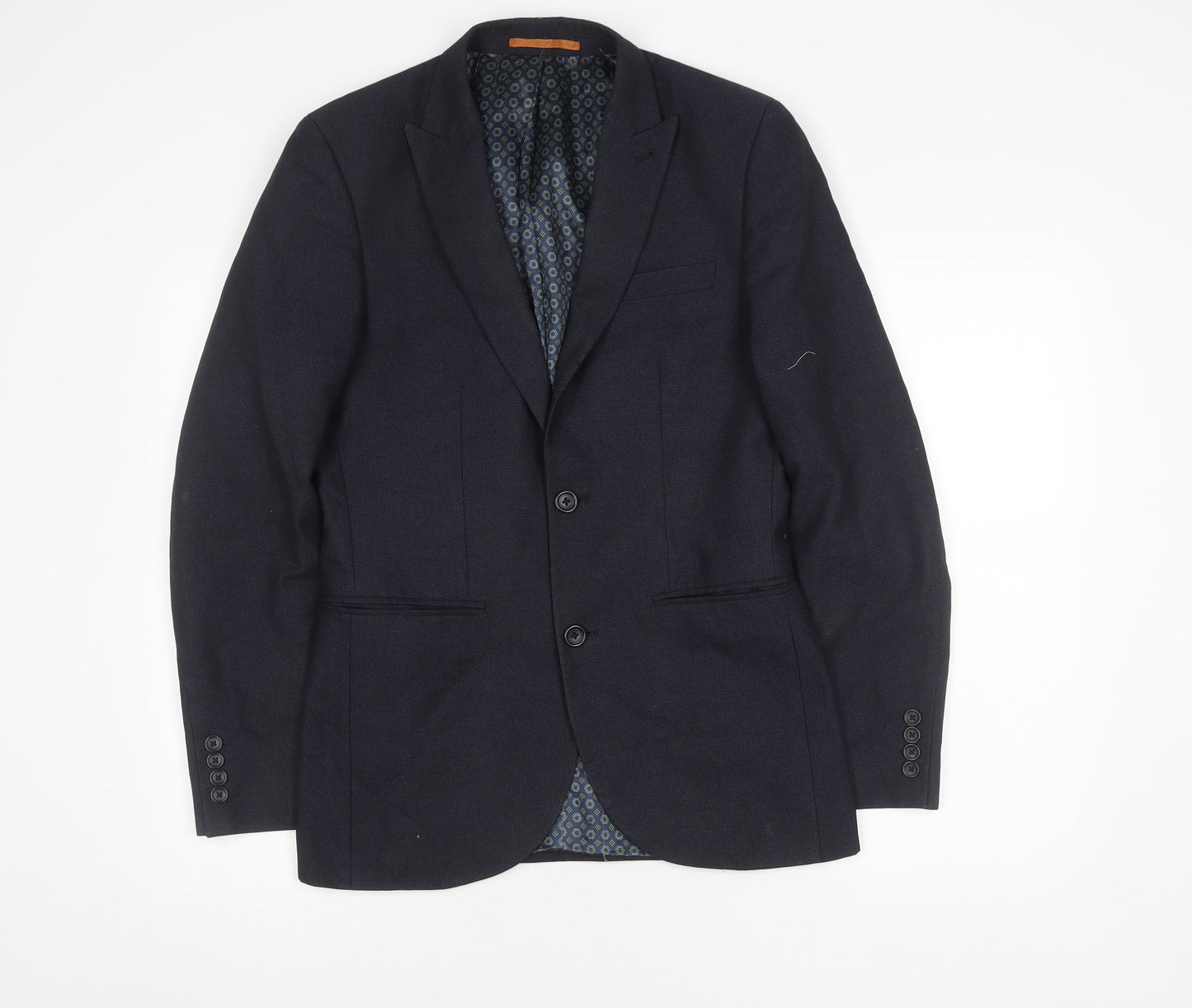 Mens UK Size 36 NEXT Regular Navy Suit Jacket
