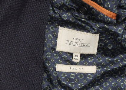 Mens UK Size 36 NEXT Regular Navy Suit Jacket