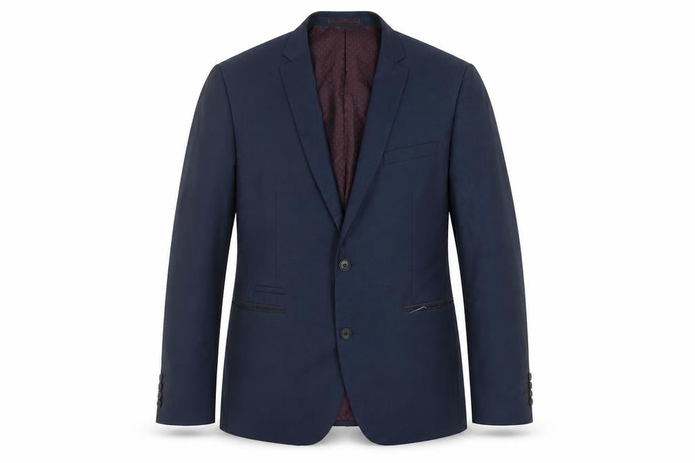 Next Men's Blue Blazer, 44, Single-Breasted Jacket
