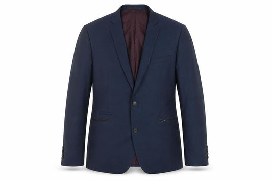 Next Men's Blue Blazer, 44, Single-Breasted Jacket