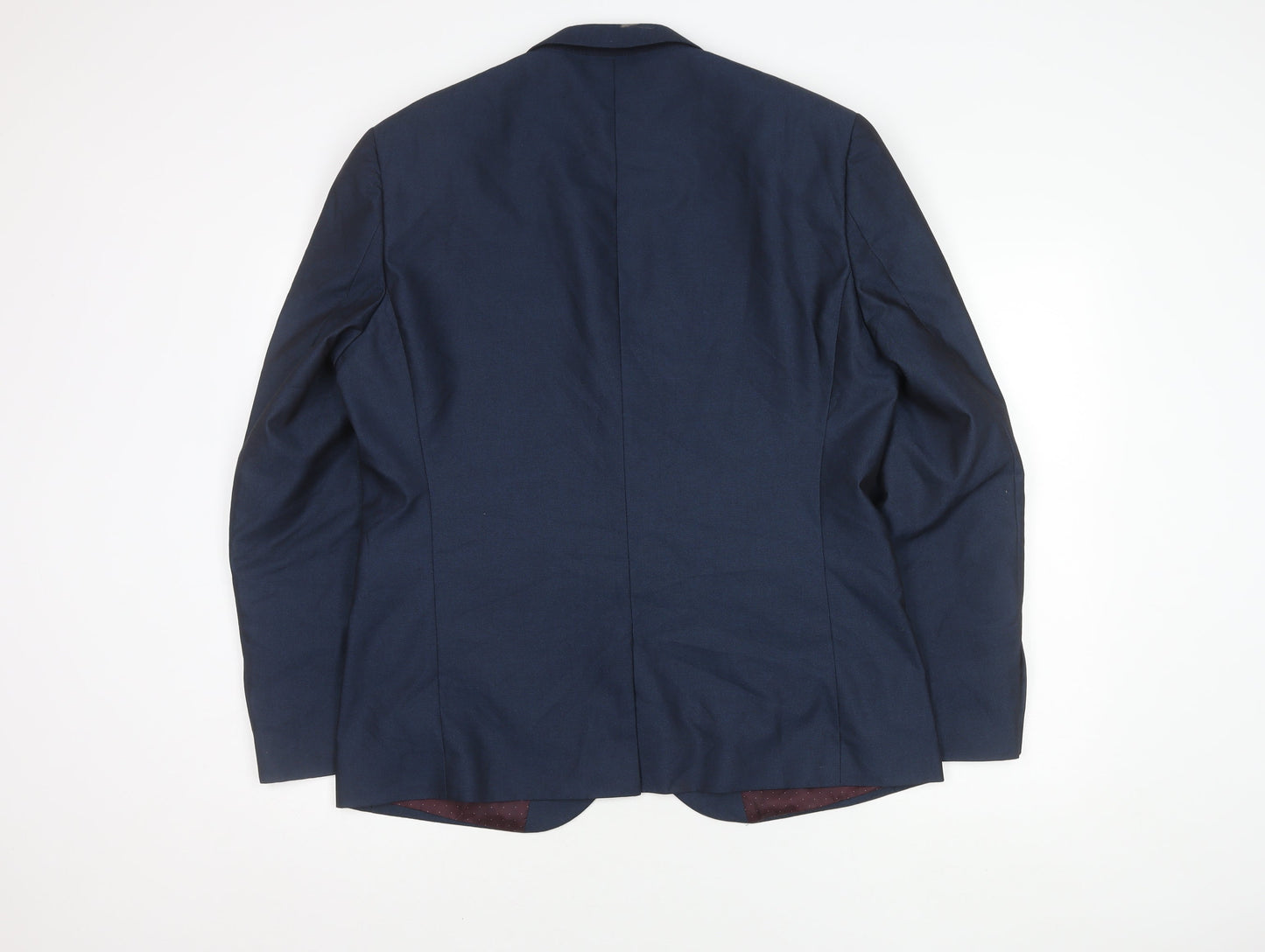 Next Men's Blue Blazer, 44, Single-Breasted Jacket