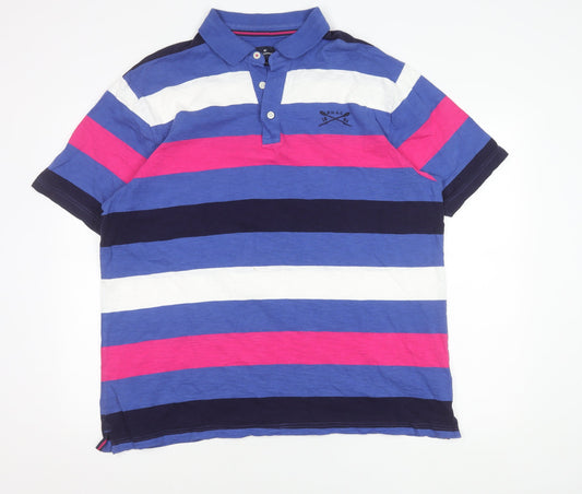 Marks and Spencer Blue Harbour Men's Blue XL Polo Shirt