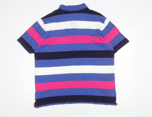 Marks and Spencer Blue Harbour Men's Blue XL Polo Shirt