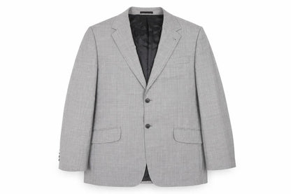 Next Men's Grey Blazer 44 Regular Wool Jacket