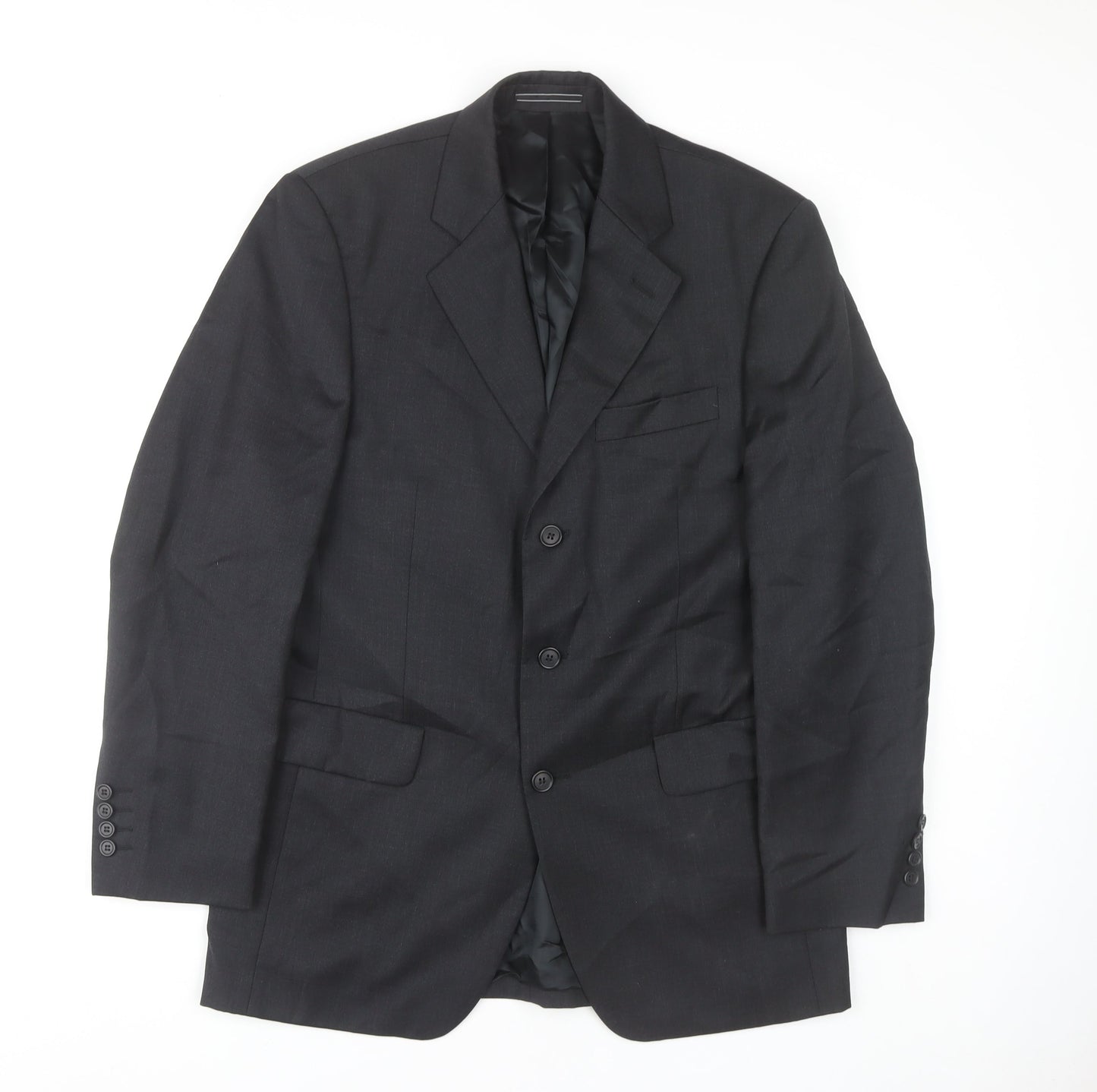 Austin Reed Men's Grey Suit Jacket, Size 38 Regular