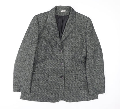 Klass Women’s Grey Blazer, Size 16, Business Casual