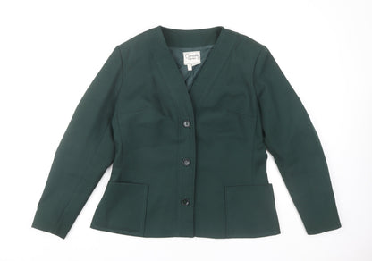 Garroulds of London Women's Green Blazer Size 14