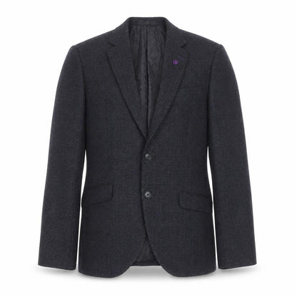 Jeff Banks Men's Grey Check Blazer, Size 38