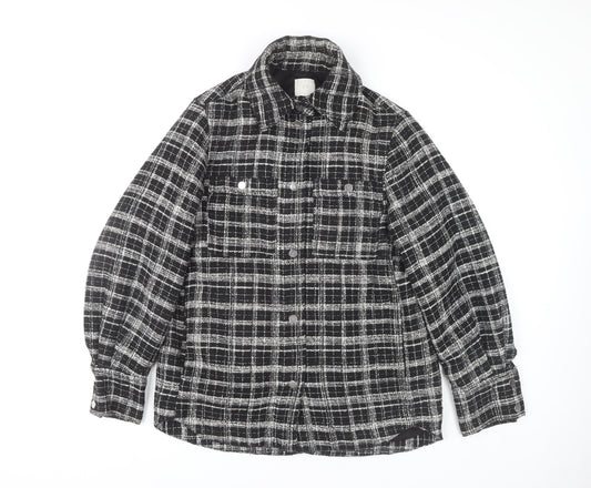 Womens UK Size XS H&M Black Basic Jacket