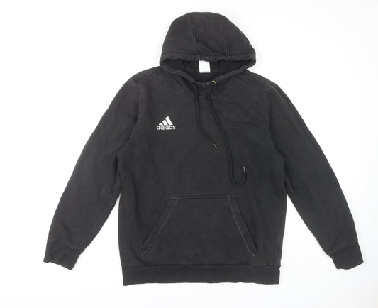 Adidas Men's Black Medium Pullover Hoodie