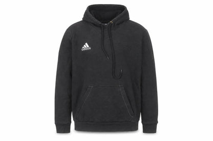 Mens UK Size M adidas Black Pullover Hoodie