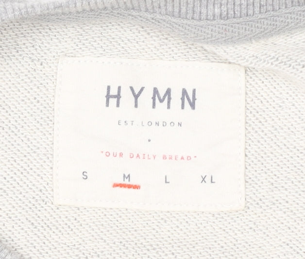 HYMN Men's Grey Pullover Sweatshirt - M