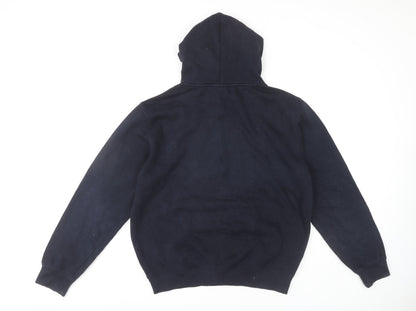 Mens UK Size M Champion Black Pullover Hoodie