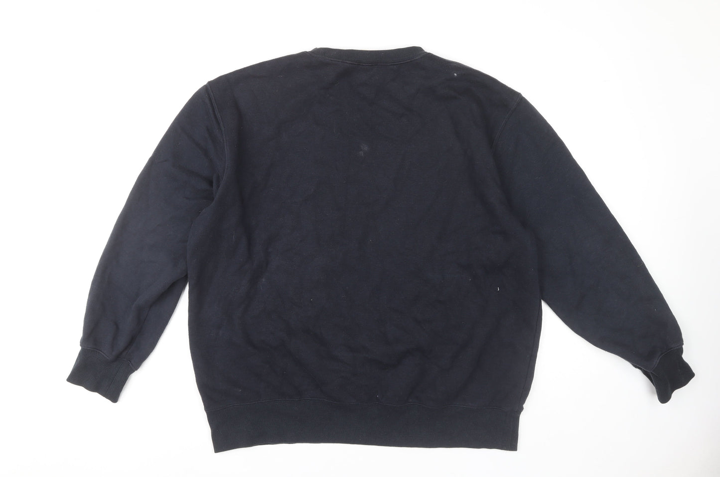 Mens UK Size L H&M Blue Pullover Sweatshirt