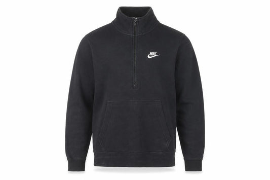 Mens UK Size S Nike Black 1/4 Zip Sweatshirt