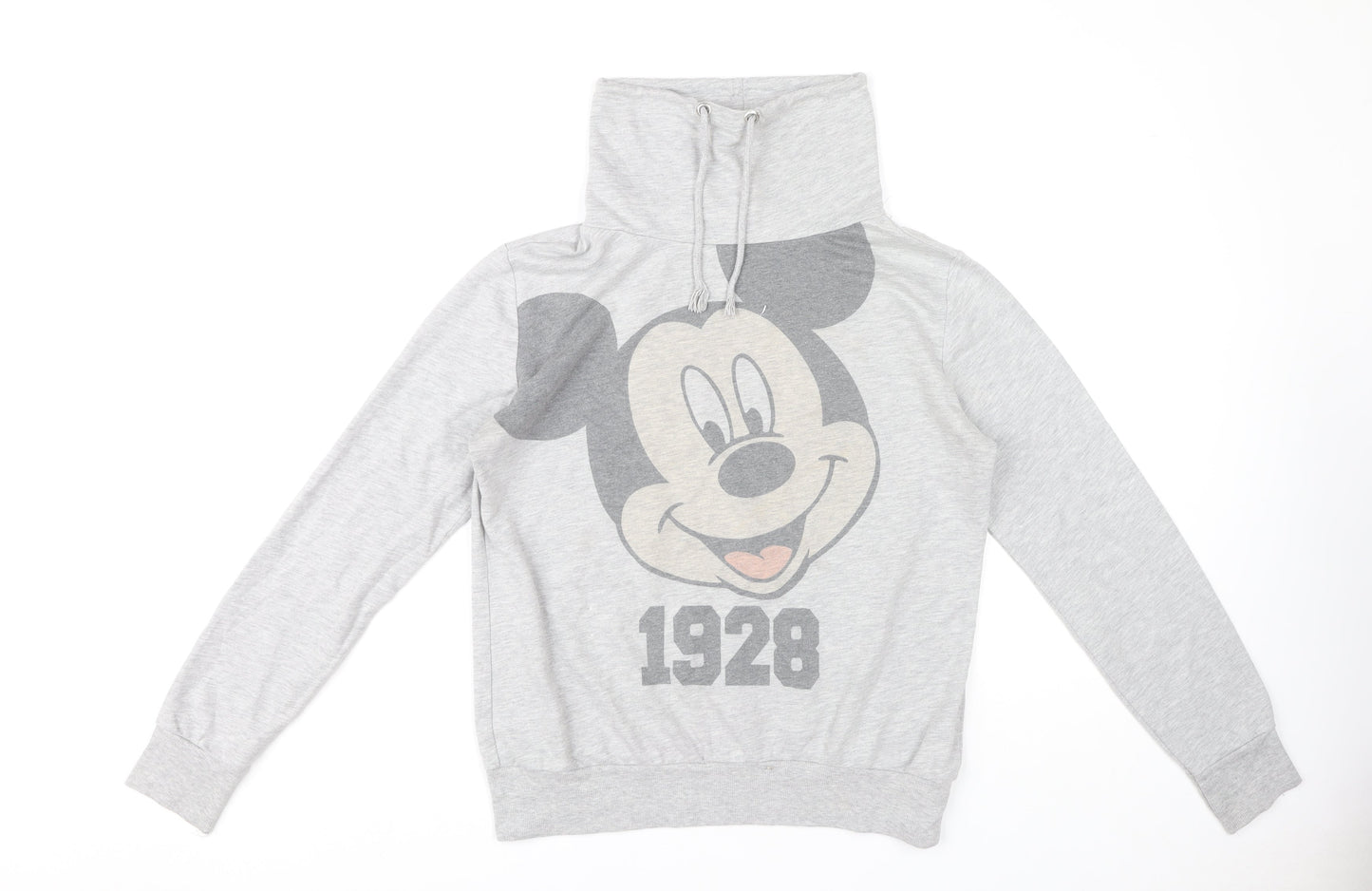 Womens UK Size 12 Disney Grey Pullover Sweatshirt