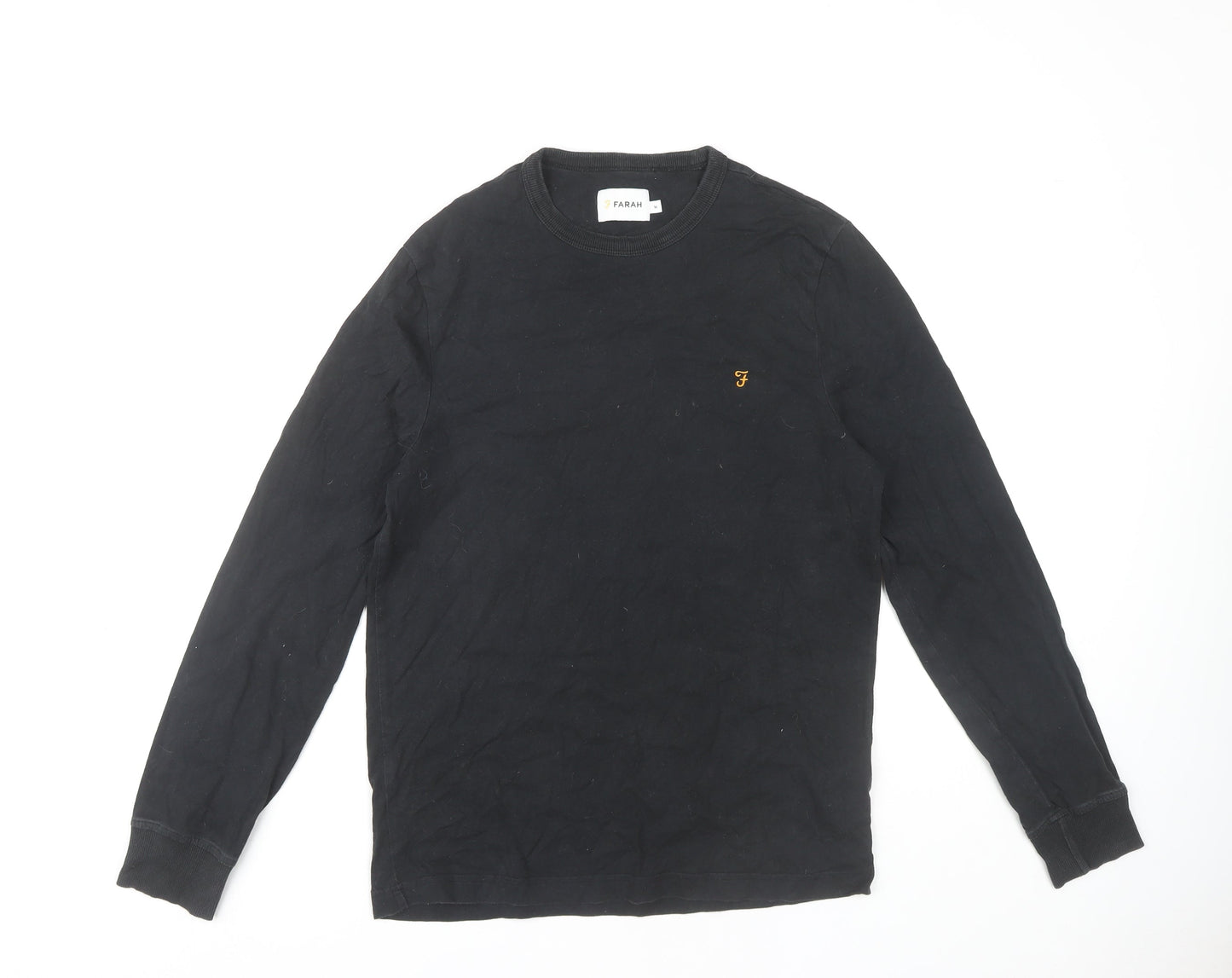 Mens UK Size M Farah Black  T-Shirt