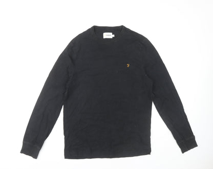 Mens UK Size M Farah Black  T-Shirt