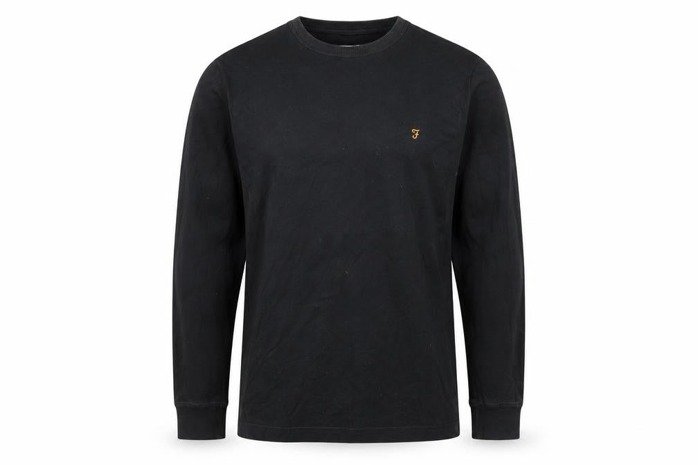 Mens UK Size M Farah Black  T-Shirt