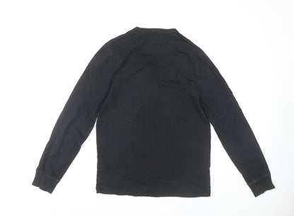 Mens UK Size M Farah Black  T-Shirt