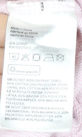 H&M Pink Keith Haring Unisex 2XL Pullover Hoodie