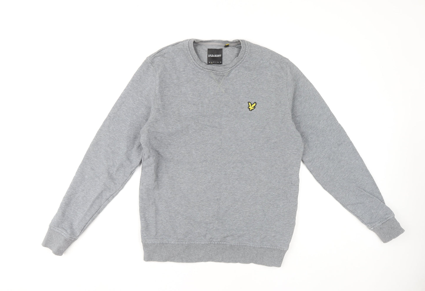 Mens UK Size L Lyle & Scott Grey Pullover Sweatshirt