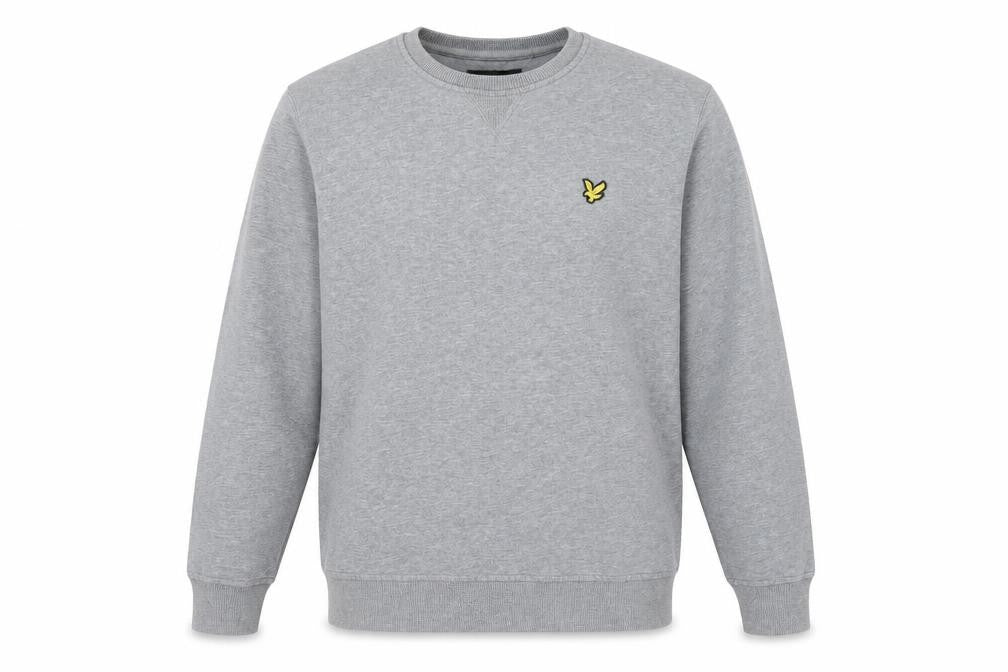 Mens UK Size L Lyle & Scott Grey Pullover Sweatshirt