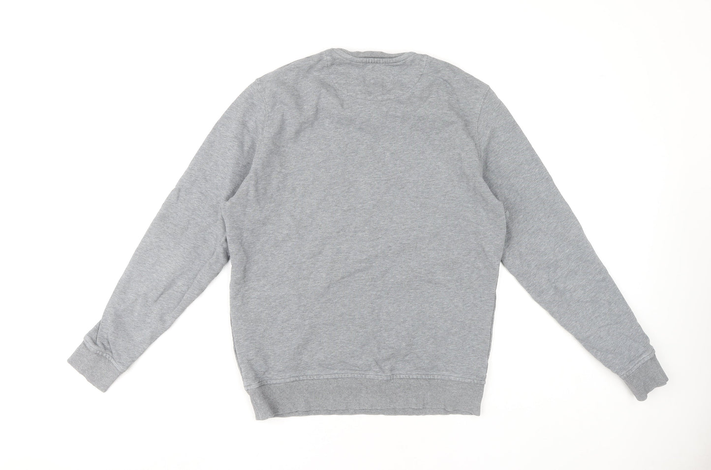Mens UK Size L Lyle & Scott Grey Pullover Sweatshirt